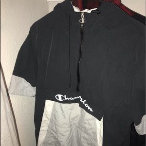 Champion Short Sleeve Hoodie